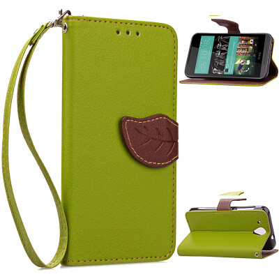 

Green Design PU Leather Flip Cover Wallet Card Holder Case for HTC Desire 626