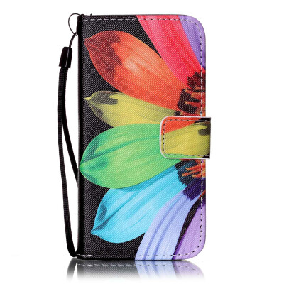 

Sunflower Design PU Leather Flip Cover Wallet Card Holder Case for IPHONE 6