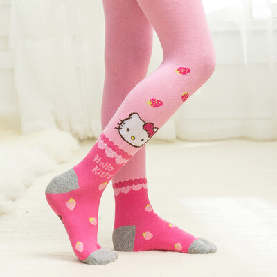 

Hello Kitty (Hello Kitty) Детские колготки девочки пассивом колготки KT8018 розовая роза 130 см