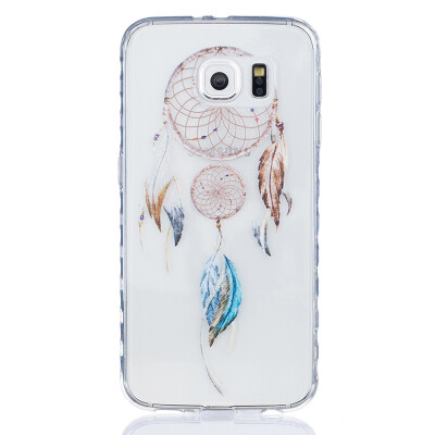 

Small wind chimes Pattern Soft Thin TPU Rubber Silicone Gel Case Cover for SAMSUNG GALAXY S6