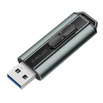

Teclast 32GB USB30 U disk edge deep gray gray USB push-pull protection metal car USB flash drive