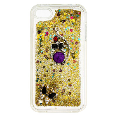 

Dynamic Quicksand Glitter Liquid Soft TPU Case Cover For IPHONE 5S