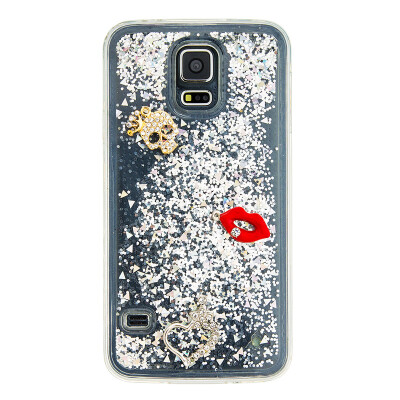 

Dynamic Quicksand Glitter Liquid Soft TPU Case Cover For SAMSUNG S5