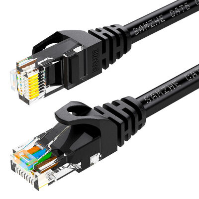 

Shanze SAMZHE CAH-6005 high-speed six CAT6-type network cable Gigabit 8-core twisted-pair network jumper computer network cable 6 categories of finished cable black 05 meters