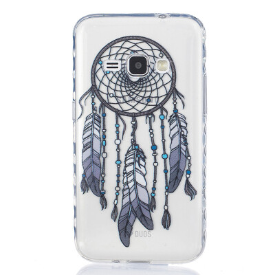 

New wind chimes Pattern Soft Thin TPU Rubber Silicone Gel Case Cover for SAMSUNG Galaxy J1 2016/J120F