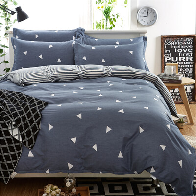 

SHENGWEI cotton bed set/bed kit (duvet cover/fitted sheet/pillow case)