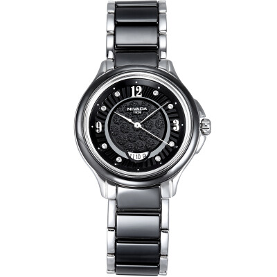 

Nivida (NIVADA) watch simple and stylish ceramic quartz movement female watch LQ8001-414125