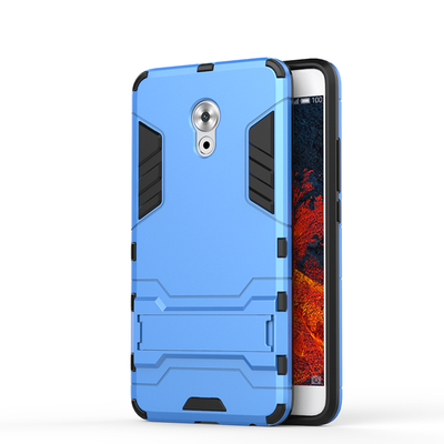

Синий Slim Robot Armor Kickstand Ударопрочный жесткий корпус из прочной резины для MEIZU Pro 6 Plus