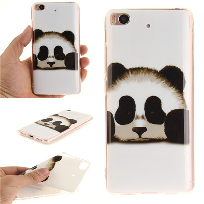 

Обложка Panda шаблон Мягкий тонкий ТПУ резиновый силиконовый гель чехол для XIAOMI 5S