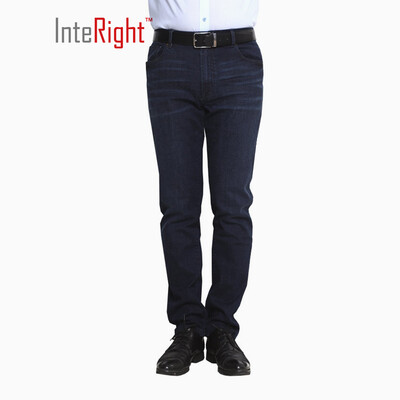 

INTERIGHT Men's Slim Jeans Cowboy Blue 32 yards M