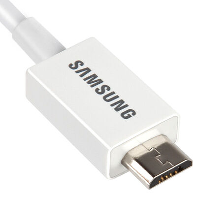 

Самсунг (SAMSUNG) USB 3.0 оригинального телефон линия линия / данные подходят для жесткого диска Samsung Прим.3 / S5 общего интерфейс для передачи 3,0 0,5 м