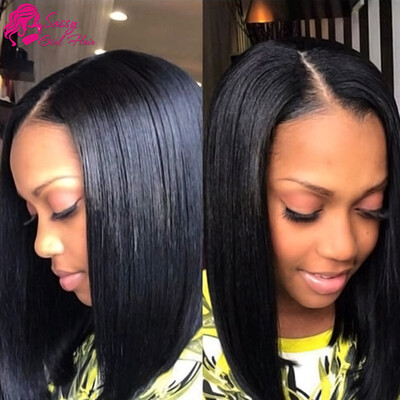 

Cheap 7A Top Hand-Made 4x4 Swiss Eurasian Straight Lace Closure Free/Middle/Three/3 Part Human Hair Lace Clousure Piece