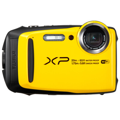 

Fuji FUJIFILM XP120 sports camera yellow four anti-card machine waterproof dustproof shockproof antifreeze 5 times optical zoom WIFI share optical anti-shake