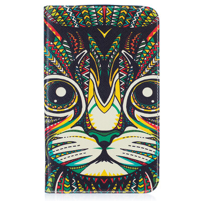 

Cat Style Embossing Classic Flip Cover with Stand Function and Credit Card Slot for SAMSUNG GALAXY Tab A 7.0 T280