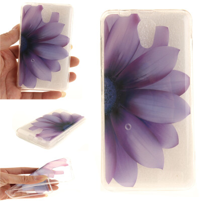 

Half flower Pattern Soft Thin TPU Rubber Silicone Gel Case Cover for Lenovo A319