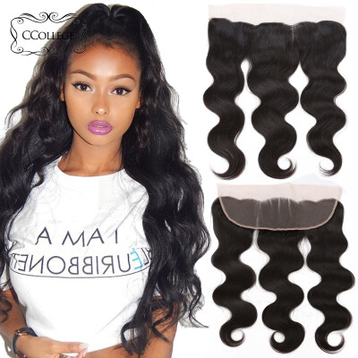 

CColloge Grade 8A Brazilian Body Wave Virgin Hair frontal Cheap Brazilian Human Hair Unprocessed body wave Lace frontal Closure