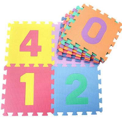 

Meitoku Digital Digital Pattern Digital Puzzle PE Cradle Crawling Pad Patch Pad 30 * 30 * 1CM (10pcs)