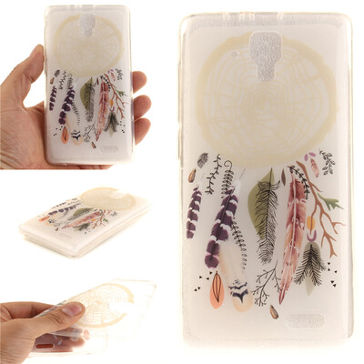 

Colorful Windbell Pattern Soft Thin TPU Rubber Silicone Gel Case Cover for Lenovo A536