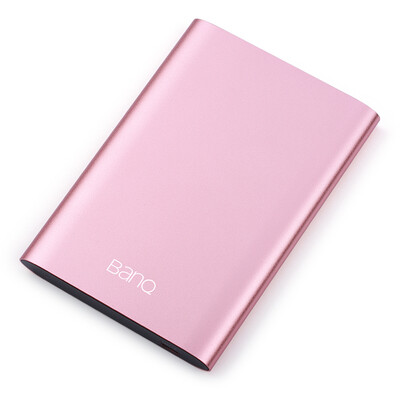 

Banq X5 Type-C3.1 высокоскоростной 2,5-дюймовый портативный цельнометаллический ультратонкий мобильный жесткий диск, розовое золото 500 ГБ