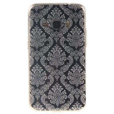 

Totem flowers Pattern Soft Thin TPU Rubber Silicone Gel Case Cover for SAMSUNG Galaxy J1 2016J120