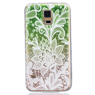 

Green gradient Pattern Soft Thin TPU Rubber Silicone Gel Case Cover for SAMSUNG GALAXY S5