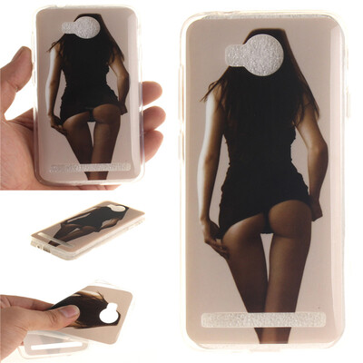 

Sexy Girls Pattern Soft Thin TPU Rubber Silicone Gel Case Cover for HUAWEI Y3 II