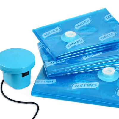 

【Jingdong Supermarket】 Tai Li vacuum compression bag travel bag large three-dimensional finishing bag 12 sets of electric pump