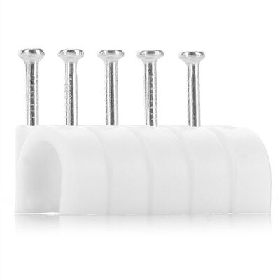 

SAMZHE ZD-26 12mm round nail line card nail nail line nail line line card wire nail wire card wall nail fixed line card fixed line nail press line packing line 100 only installed