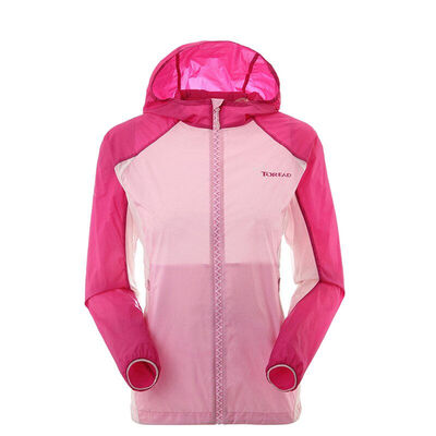 

Pathfinder TOREAD outdoor windbreaker women spring and summer walking skin clothing light speed dry breathable jacket KAEE82302 dream powder / dream purple S