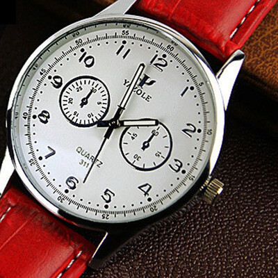 

Fashion simple men and women casual business needle buckle round student watch male YZL0539TH-1
