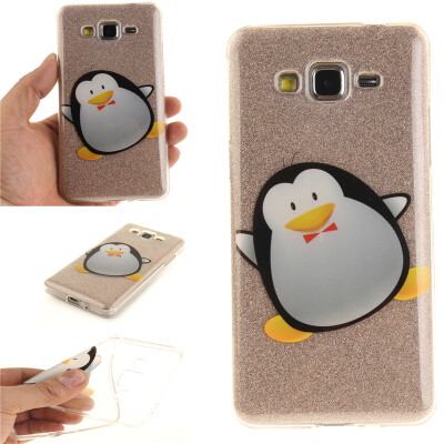 

Cartoon penguin Pattern Soft Thin TPU Rubber Silicone Gel Case Cover for Samsung Galaxy Grand Prime G530H