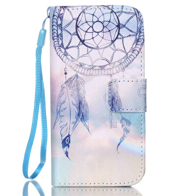 

Dreamcatcher Дизайн PU кожаный бумажник держателя карты откидная крышка чехол для SAMSUNG S4