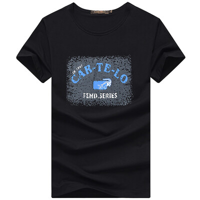 

Cartelo (Cartelo) с короткими рукавами футболки мужские бизнес случайный хлопка шею с коротким рукавом футболки KFT0815 красный M