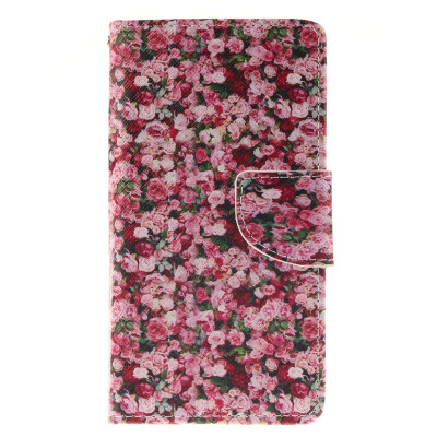 

Floral Design PU Leather Flip Cover Wallet Card Holder Case for LG G4c/G4 Mini