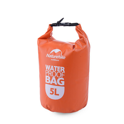 

NH mobile phone clothing waterproof bag outdoor camera drift bag swimming waterproof bag with stooge 5L orange