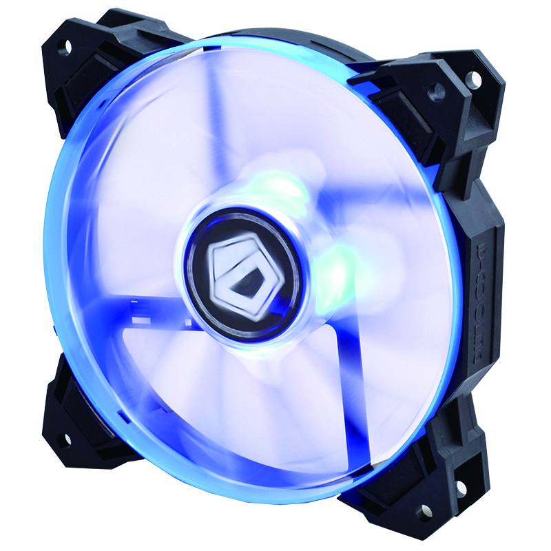 

ID-COOLING SF-12025B Center light-emitting unit fan 12cm temperature control shock blue