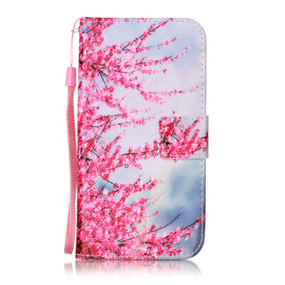 

Plum Blossom Design PU Leather Flip Cover Wallet Card Holder Case for Lenovo K5K900