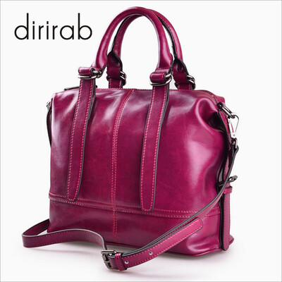 

Dirirab Genuine Leather Handbag Women's New Women's Bag Shoulder Bag