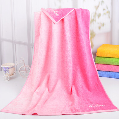 

Yarn LOFTEX exports to Japan cotton towel dyed non-twill embroidery soft water gradient four seasons towel red 300g Article 70 140cm Article