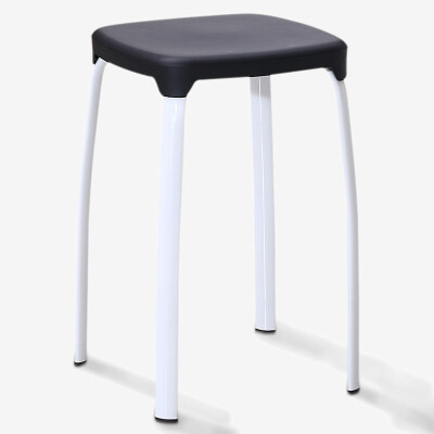 

[Jingdong Supermarket] Hua Kai Star stool chair leisure fashion color change shoe stool thick white stool white