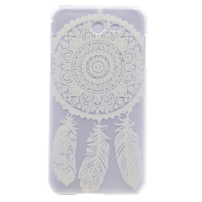 

Feather flower Pattern Soft Thin TPU Rubber Silicone Gel Case Cover for SAMSUNG GALAXY J3 2017/J327P