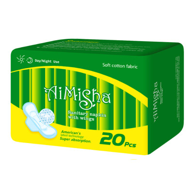 

Aimisha Amyisha N + sanitary napkins Day / Night type (cotton) Night with 285mm 5 tablets + daily 250mm 15 tablets