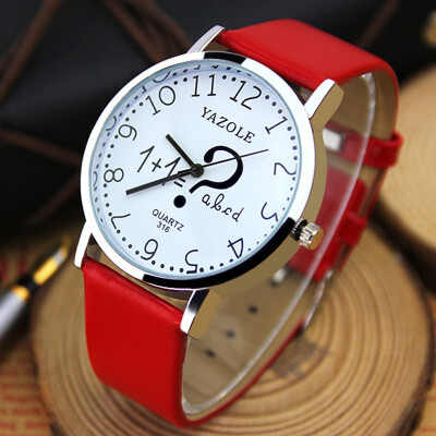 

Couples table Korean version of the lovely figure creative couple fashion men and women student watch YZL0521TH-1