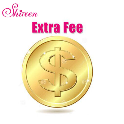 

This link just for extra fee one piece means one dollar