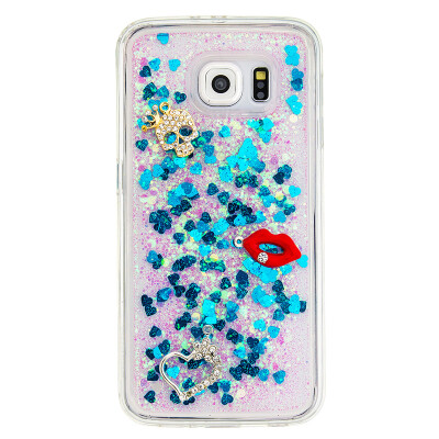 

Dynamic Quicksand Glitter Liquid Soft TPU Case Cover For SAMSUNG S7EDGE