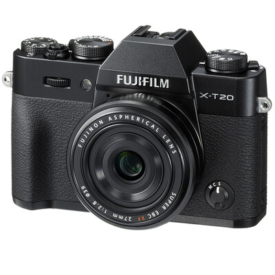 

Fuji (FUJIFILM) X-T20 XF27 черные микро-одиночные комплекты 24,3 миллиона пикселей складной сенсорный экран 4K WIFI