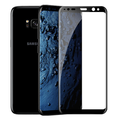 

Задолго от Samsung S8 + стальной мембраны, покрывающей полноэкранное 3D гибка стали взрывозащищенный HD фильм стеклянной пленки подходит для Samsung Galaxy S8 + (черный)