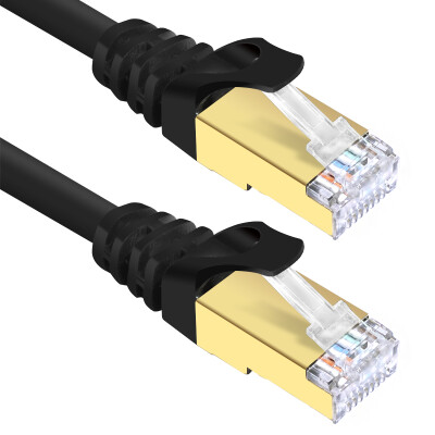 

[Jingdong доставки] CNCOB CN-3003-3M семь типов круглого кабеля двойной экранированный медный кабель7 круглый 7 категории готовый сетевой кабель 10 гигабитный сетевой кабель 3 метра