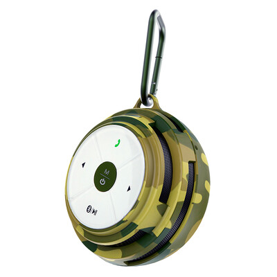 

Там или быть квадратными (См меня здесь) E1 инновационного беспроводного спикерфон Bluetooth портативной мини аудио открытой версия карты граффити маленький стальной пистолет