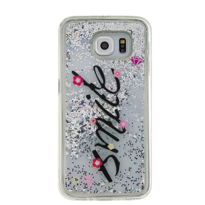 

Dynamic Quicksand Glitter Liquid Soft TPU Case Cover For SAMSUNG S6EDGE